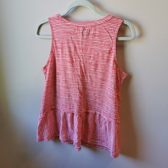 Orange Striped Old Navy tank - Picture 3 of 3